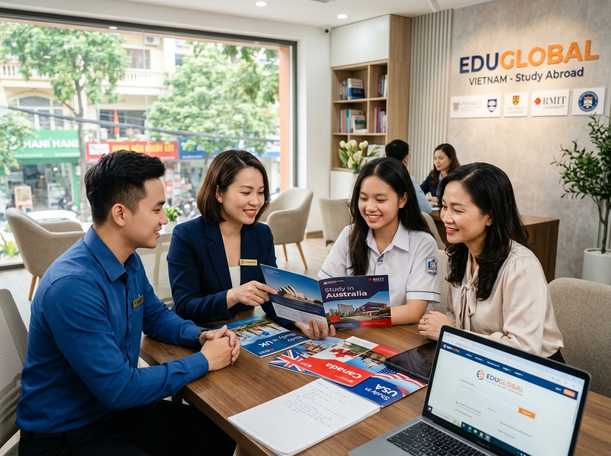 Đội ngũ Du Học Lạc Hồng tư vấn